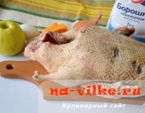 Утка тушеная кусочками рецепт